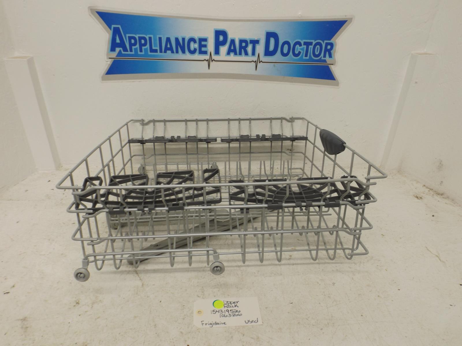 Frigidaire Dishwasher 154319526 1063866 Upper Rack Used Frigidaire Dishwasher 154319526 1063866 Upper Rack Used